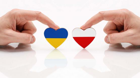 Samsic Poland love Ukraine